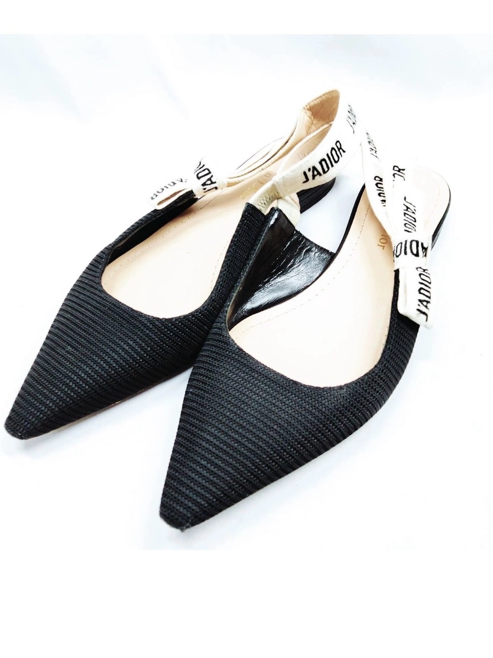 Authentic Dior J’Adior Slingback Flats - Picture 9 of 9